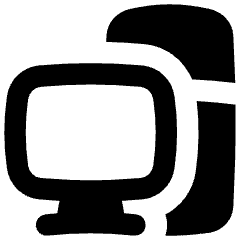 Computer Pc Desktop Icon from Flex Remix Set