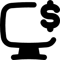 Desktop Dollar Icon from Flex Remix Set