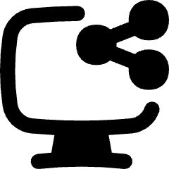 Desktop Share Icon from Flex Remix Set