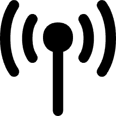 Wifi Antenna Icon from Flex Remix Set