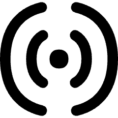 Wifi Horizontal Icon from Flex Remix Set