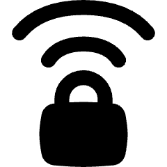 Wifi Secure Connection Icon from Flex Remix Set