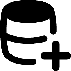 Database Add 1 Icon from Flex Remix Set