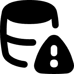 Database Alert Icon from Flex Remix Set