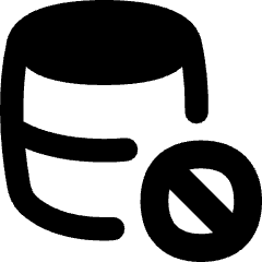 Database Block Icon from Flex Remix Set