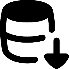 Database Download Icon from Flex Remix Set