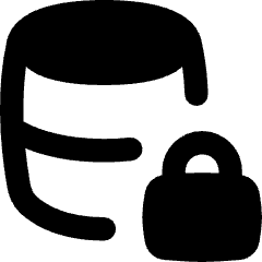 Database Lock Icon from Flex Remix Set