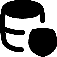 Database Shield Icon from Flex Remix Set