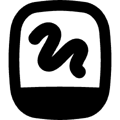 Hand Held Tablet Drawing Icon from Flex Remix Set
