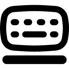 Floating Keyboard Case Tablet Icon from Flex Remix Set