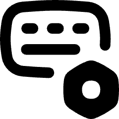 Keyboard Option Setting Bolt Nut Icon from Flex Remix Set