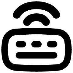 Keyboard Wireless 2 Icon from Flex Remix Set