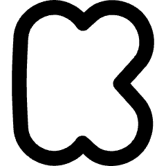 Kickstarter Logo Icon from Flex Remix Set