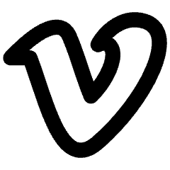 Vimeo Logo 1 Icon from Flex Remix Set