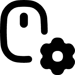 Mouse Setting Gear Icon from Flex Remix Set