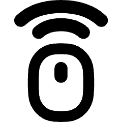 Mouse Wireless 1 Icon from Flex Remix Set