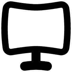 Screen Curve Icon from Flex Remix Set