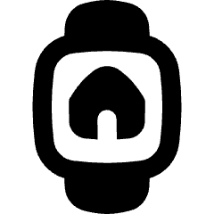 Watch Square Home Icon from Flex Remix Set