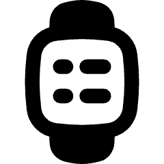Watch Square Menu Icon from Flex Remix Set
