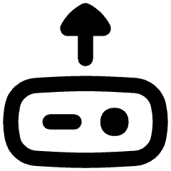 Hard Drive Upload Icon from Flex Remix Set