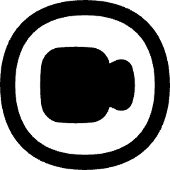 Webcam Video Circle Icon from Flex Remix Set