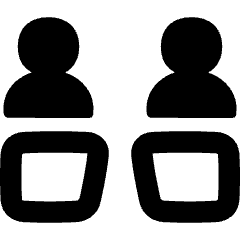 Politics Debate Icon from Flex Remix Set