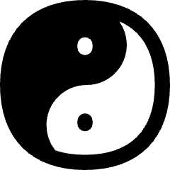 Yin Yang Symbol Icon from Flex Remix Set