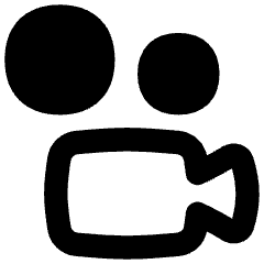 Camera Video Icon from Flex Remix Set