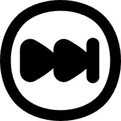 Button Fast Forward Circle 2 Icon from Flex Remix Set