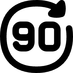 Button Go Forward 90 Icon from Flex Remix Set