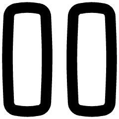 Button Pause 2 Icon from Flex Remix Set