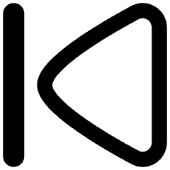 Button Previous Icon from Flex Remix Set