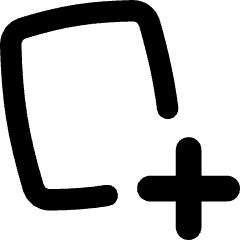 Card Add Icon from Flex Remix Set