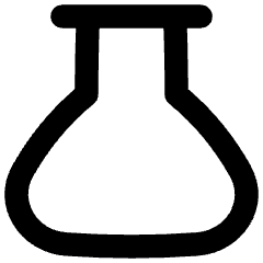 Flask Empty Icon from Flex Remix Set