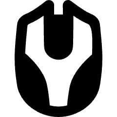 Gaming Mouse Icon from Flex Remix Set