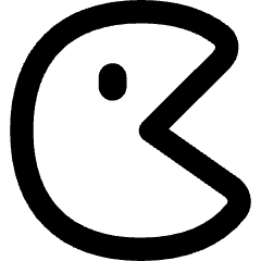 Pacman Icon from Flex Remix Set