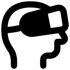 Vr Headset 1 Icon from Flex Remix Set