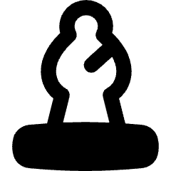 Chess Bishop Icon from Flex Remix Set