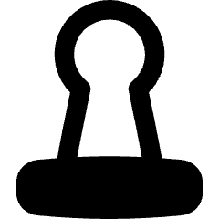 Chess Pawn Icon from Flex Remix Set