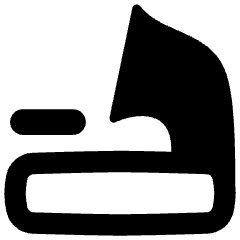 Gramophone Icon from Flex Remix Set