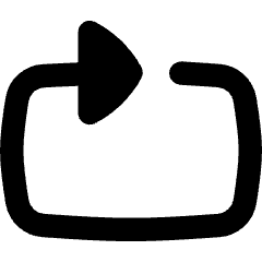 Loop Media Icon from Flex Remix Set