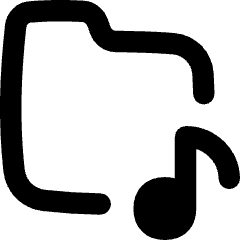 Play List Folder Icon from Flex Remix Set