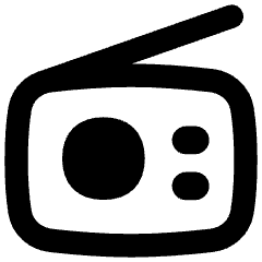 Radio Icon from Flex Remix Set