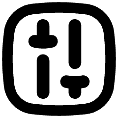 Equalizer Icon from Flex Remix Set