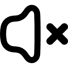Volume Mute Icon from Flex Remix Set