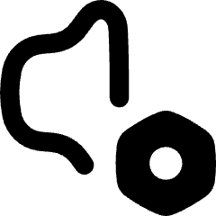 Volume Setting Bolt Nut Icon from Flex Remix Set