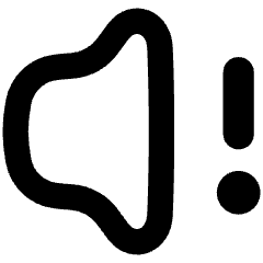 Volume Warning Icon from Flex Remix Set