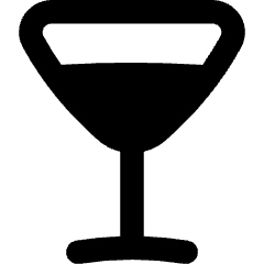 Cocktail Glass Icon from Flex Remix Set