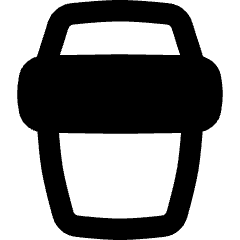 Coffee Takeaway Cup Icon from Flex Remix Set