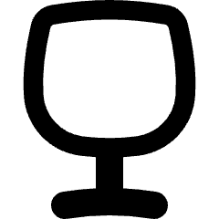 Wine Glass Icon from Flex Remix Set